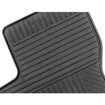 Ford C-MAX 11/2010 - .. rubber floor mats rear, black