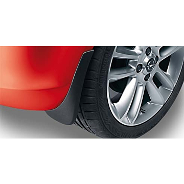 Opel Corsa E mud flaps front
