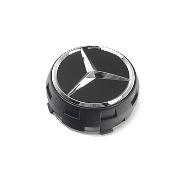 Mercedes-Benz AMG hub cap black 75mm