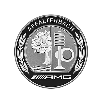 Mercedes AMG hub cap 3D 75mm