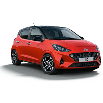 Hyundai i10 (12/2019 - 04/2023) exterior styling set glossy black