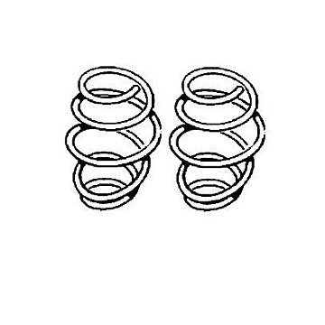 Opel Meriva A springs rear