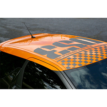 Citroën DS3R sticker for the roof