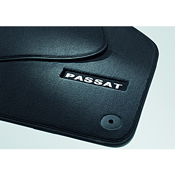 Volkswagen Passat CC 2009 - 2012 floor mats velor, front and rear
