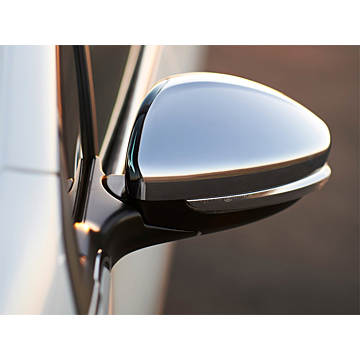 Peugeot 208 (2012 - 2019) / 2008 (2013 - 2019) mirror caps chromed