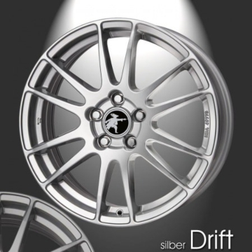 Musketier Peugeot 407 coupé alloy wheel Drift 7,5x18 silver