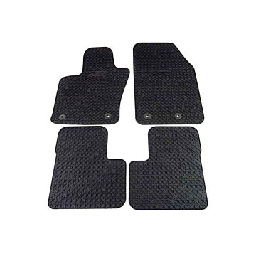 Fiat 500X floor mats rubber