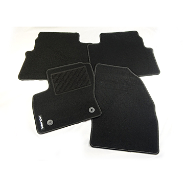 Ford Kuga 2008 - 10/2012 floor mats, standard front- and rear, black