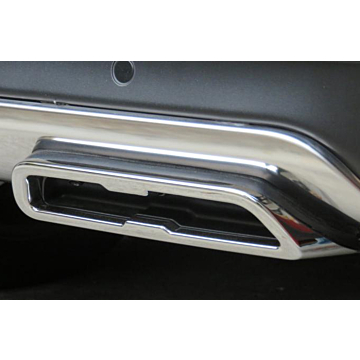 Peugeot 2008 (2016 - 2019) end pipe for rear bumper plate