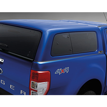 Ford Ranger (11/2011 - 01/2019) hard top with side windows (Not for Wildtrack)
