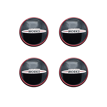 Mini John Cooper Works hub caps set 56mm floating