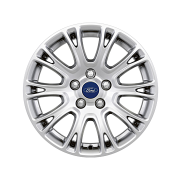 Ford alloy wheel 16" 10 x 2-spoke design, silver