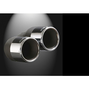 Musketier Peugeot 407 exhaust stainless steel 2xØ90 mm