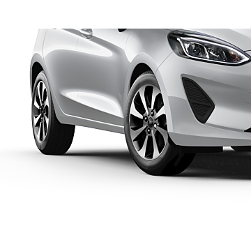 Ford FIESTA - FIESTA VAN ALLOY WHEEL 16" 8-SPOKE DESIGN, ROCK METALLIC MACHINED, 2017 - 2021