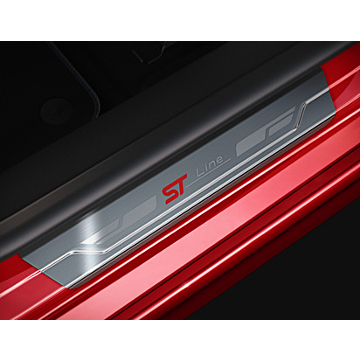Ford Fiesta (07/2017 - 2023) front door sills, with ST-Line logo