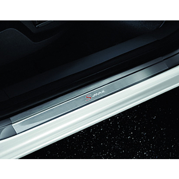 Ford S-MAX 2006 - 12/2014 scuff plates front, with S-MAX logo