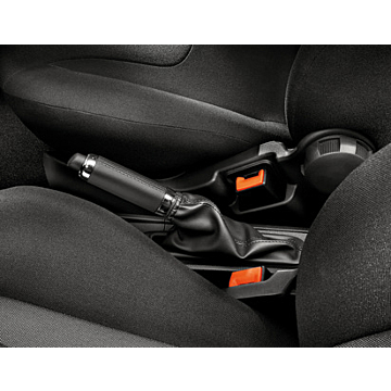Ford Ka 09/2008 - 2016 hand-brake cover black with shiny chrome finish rings