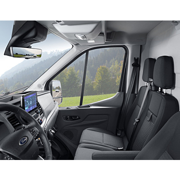 Ford Transit (01/2014 - ..) / Transit Custom (08/2012 - 09/2023) interior mirror with reversing camera