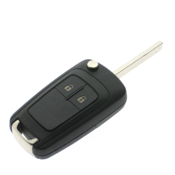 Opel folding key housing with two buttons