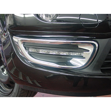 Musketier Citroën C3 Picasso LED dagrijverlichting zwart incl. inzetstukken chroom