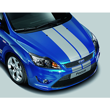 Ford Focus (01/2008 - 12/2010) GT Stripe Set for Hood, Performance Blue