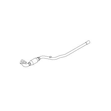 Opel Astra G 1.8 16v front pipe from year 2000