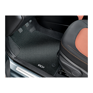 Hyundai i10 (2014 - 2017) floor mats, velour, GO! special edition, LHD
