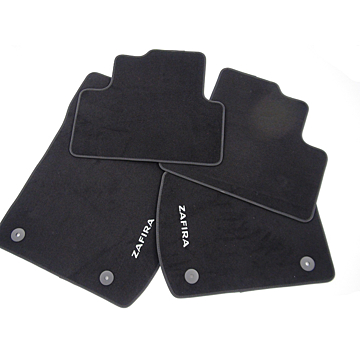 Opel Zafira Tourer floor mats velours Jet Black