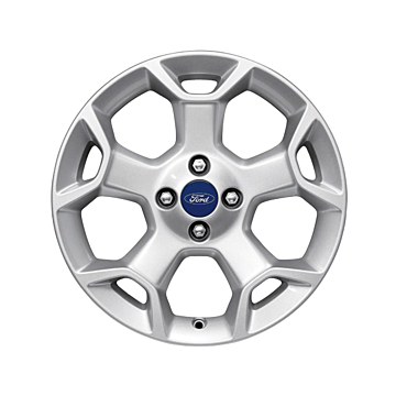 Ford Ka (09/2008 - 05/2016) lichtmetalen velg 16" 5-spaaks Y-design zilver