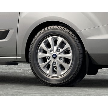 Ford Tourneo Custom / Transit Custom (08/2012 - 09/2023) alloy wheel 16" 10-spoke design, Sparkle silver