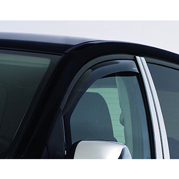 Ford Fusion 2002 - 2012 ClimAir, wind deflector for front door windows, light grey
