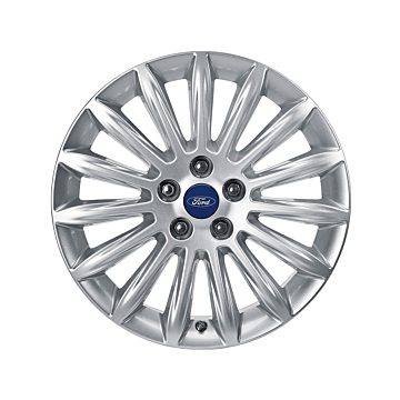 Ford Galaxy / S-MAX (04/2006 - 04/2015) alloy wheel 17" 15-spoke design, silver