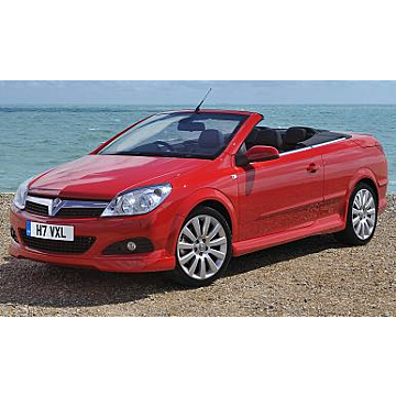 Opel Astra H TwinTop OPC-line front bumper spoiler