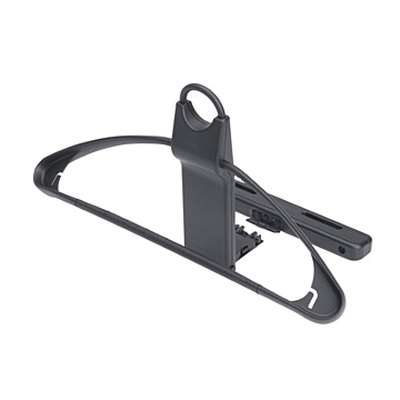 Ford clothes hanger with attachment, matte black
