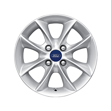 Ford Ka 09/2008 - 2016 alloy wheel 14" 8-spoke design, silver