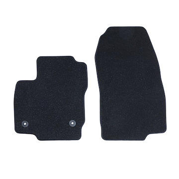 Ford B-MAX (2012 - 2018) vloermatten, premium velours voor, zwart