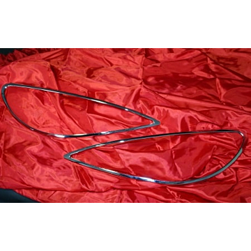 Musketier Peugeot 307 tail lights surroundings, ABS chromed hatchback