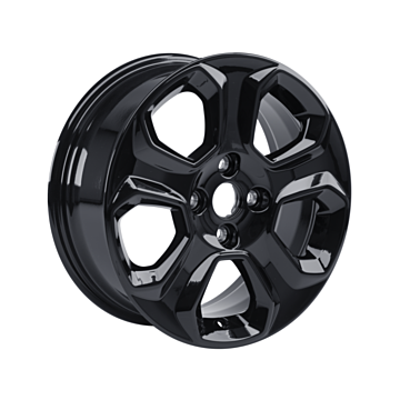 Ford Ecosport (10/2017 - ..) alloy wheel 16" 5-spoke design, Absolute Black