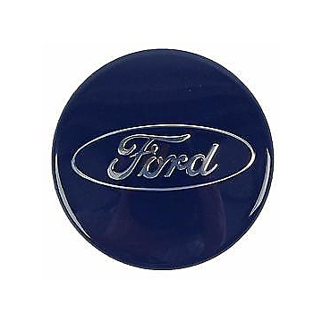 Ford naafkap blauw 55mm