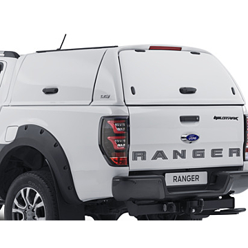 Ford Ranger (2012 - 11/2022) Pickup Attitude hard top Fleet Runner, white
