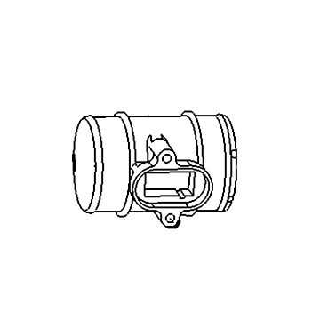 Opel Corsa D / Meriva B air flow meter reducer
