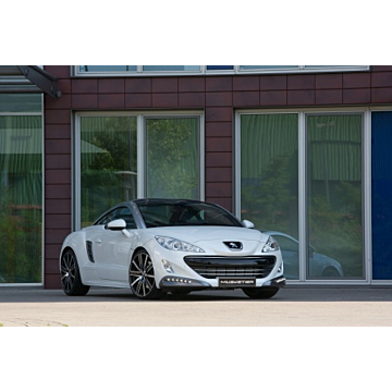 Musketier Peugeot RCZ front bumper spoiler with LED-lights