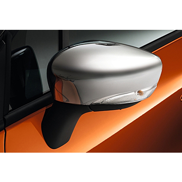 Renault Captur 2013 - 2017 / Clio 2012 - .. chromen spiegelkappen