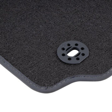 Ford Mondeo (09/2010 - 07/2012) velour floor mats front, blue RHD