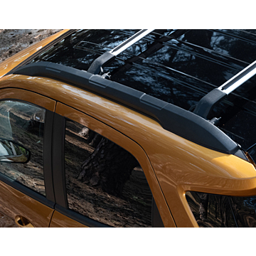 Ford Ecosport (10/2017 - ..) roof rails single tail for left side, black