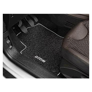 Peugeot 2008 (2013 - 2019) floor mats velours black