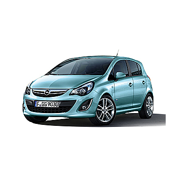 Opel Corsa D OPC-line front bumper spoiler (05/2011 - 2014)