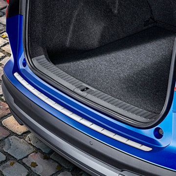 Skoda Enyaq rear bumper protector stainless steel