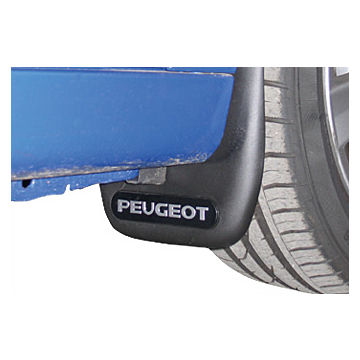 Peugeot 207 mud flaps front