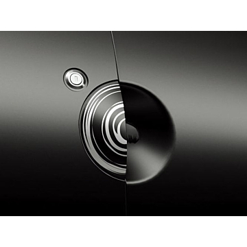 Renault Twingo 2007 - 2014 door handle sticker white spiral